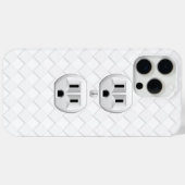 Steckverbinder-Steckverbinder-Steckverbinder-Steck Case-Mate iPhone Hülle (Rückseite (Horizontal))