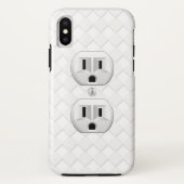 Steckverbinder-Steckverbinder-Steckverbinder-Steck Case-Mate iPhone Hülle (Rückseite)