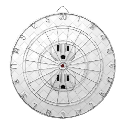 Steckverbinder-Steckverbinder-Steckverbinder-Steck Dartscheibe (vorne)