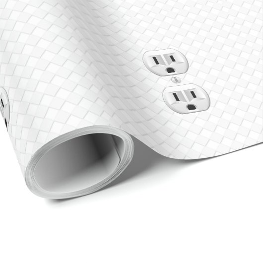 Steckverbinder-Steckverbinder-Steckverbinder-Steck Geschenkpapier (Rolleneckpunkt)