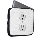 Steckverbinder-Steckverbinder-Steckverbinder-Steck Laptopschutzhülle (Vorne Rechts)