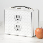 Steckverbinder-Steckverbinder-Steckverbinder-Steck Metall Brotdose (Beispiel)