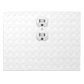 Steckverbinder-Steckverbinder-Steckverbinder-Steck Notizblock (Vorderseite)