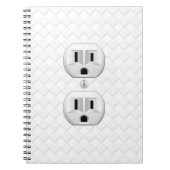 Steckverbinder-Steckverbinder-Steckverbinder-Steck Notizblock (Vorderseite)