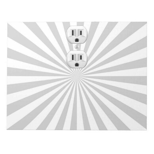 Steckverbinder-Steckverbinder-Steckverbinder-Steck Notizblock (Vorderseite)