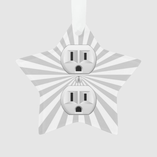 Steckverbinder-Steckverbinder-Steckverbinder-Steck Ornament (Vorderseite)