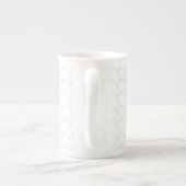 Steckverbinder-Steckverbinder-Steckverbinder-Steck Porzellantasse (Rückseite)