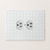 Steckverbinder-Steckverbinder-Steckverbinder-Steck Puzzle (Horizontal)