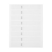 Steckverbinder-Steckverbinder-Steckverbinder-Steck Rundum-Adressaufkleber (Bogen)