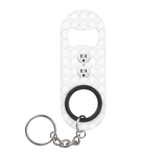 Steckverbinder-Steckverbinder-Steckverbinder-Steck Schlüsselbund Flaschenöffner (Vorderseite)