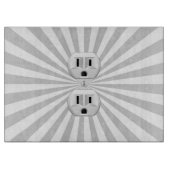 Steckverbinder-Steckverbinder-Steckverbinder-Steck Schneidebrett (Vorderseite)