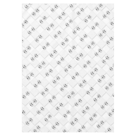 Steckverbinder-Steckverbinder-Steckverbinder-Steck Tischdecke (Vorderseite)