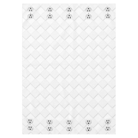 Steckverbinder-Steckverbinder-Steckverbinder-Steck Tischdecke (Vorderseite)