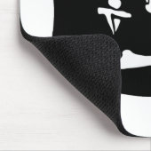 Stede Bonnet Flag Mousepad (Ecke)