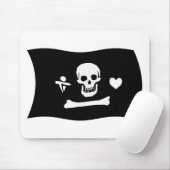 Stede Bonnet Flag Mousepad (Mit Mouse)