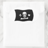 Stede Bonnet Flag Sticker (Tasche)