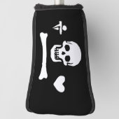 Stede Bonnet Pirate Flag Piratenflagge Golf Headcover (Rotieren 90)