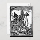 Stede Bonnet Postkarte (Vorne/Hinten)