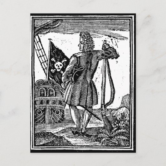 Stede Bonnet Postkarte (Vorderseite)