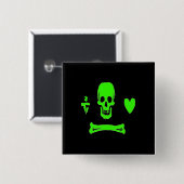 Stede Mütze-Grün Button (Vorne & Hinten)