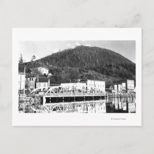 Stedman Street Bridge and Deer Mountain, Postkarte