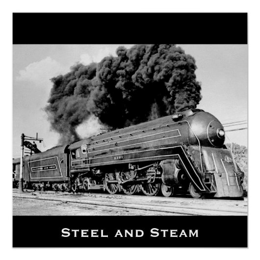 Steel and Steam - Customizable for Year Calendar Poster (Vorderseite)
