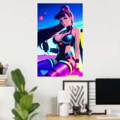 Steel Ball Star Runner Poster (Heimbüro)
