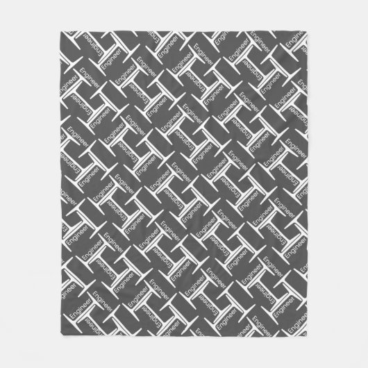 Steel Beam Engineer Fleecedecke (Vorderseite)