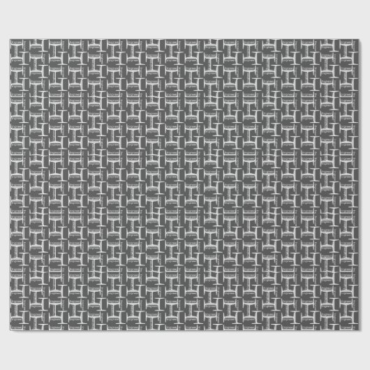 Steel Beam Engineer Geschenkpapier (Flach)