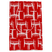 Steel Beam Engineer Mittlere Geschenktüte (Vorderseite)