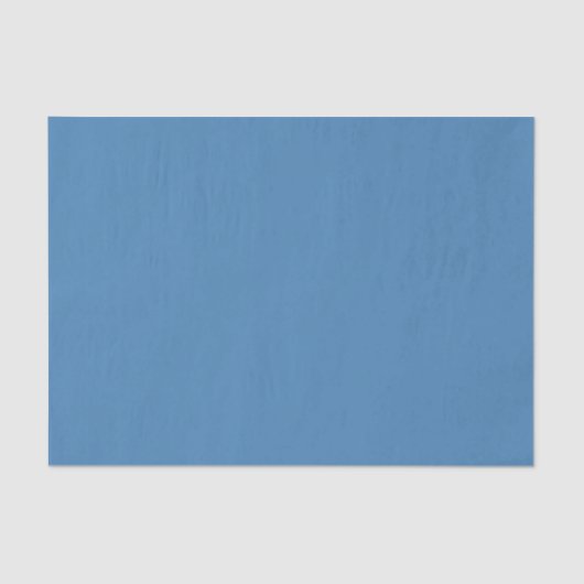 Steel Blue Grey Solid Color Seidenpapier (Vorderseite)