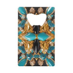 Steel Bottle Opener mit Bahamas Colors Geldbeutel Flaschenöffner