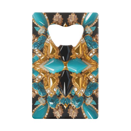 Steel Bottle Opener mit Bahamas Colors Geldbeutel Flaschenöffner (Vorderseite)