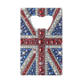 Steel Bottle Opener mit Britischen Farben Geldbeutel Flaschenöffner (Rückseite)