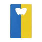 Steel Bottle Opener mit der Flagge der Ukraine Geldbeutel Flaschenöffner (Rückseite)