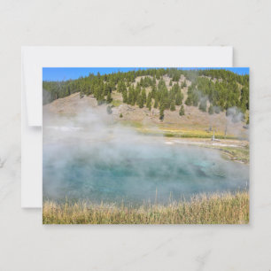 Steel Bridge Pool, Yellowstone National Park Postkarte