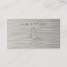 "Steel Dance Business Cards"