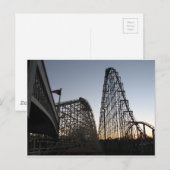 Steel Force und Thunderhawk Dorney Park Postkarte (Vorne/Hinten)