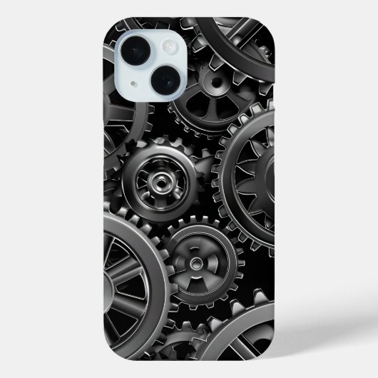 Steel Gearwork Dynamics Case-Mate iPhone Hülle (Rückseite)