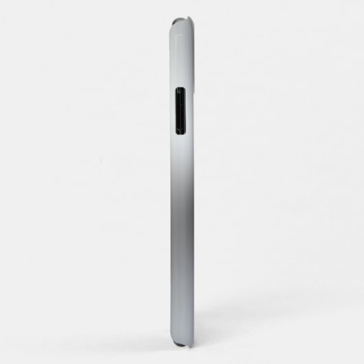 Steel Gradient Graphic Peace Symbol Case-Mate iPhone Hülle (Hinten/Rechts)