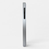 Steel Gradient Graphic Peace Symbol Case-Mate iPhone Hülle (Hinten/Links)