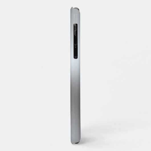 Steel Gradient Graphic Peace Symbol Case-Mate iPhone Hülle (Hinten/Links)