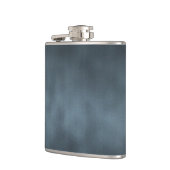 Steel Gray Gothic Ombre Hintergrundgeschichte Flachmann (Links)