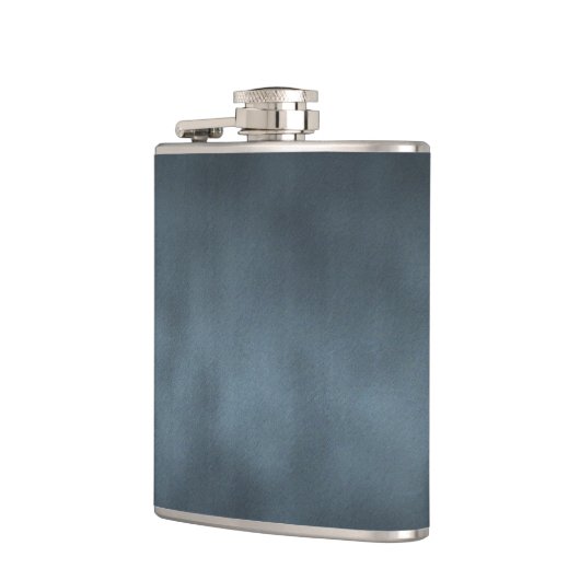 Steel Gray Gothic Ombre Hintergrundgeschichte Flachmann (Links)