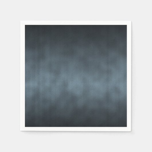Steel Gray Gothic Ombre Hintergrundgeschichte Serviette (Vorderseite)