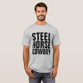STEEL HORSE COWBOY MOTORRAD-T - Shirt (Vorne ganz)