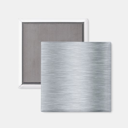 Steel Metallic Magnet (Vorderseite/Rückseite)