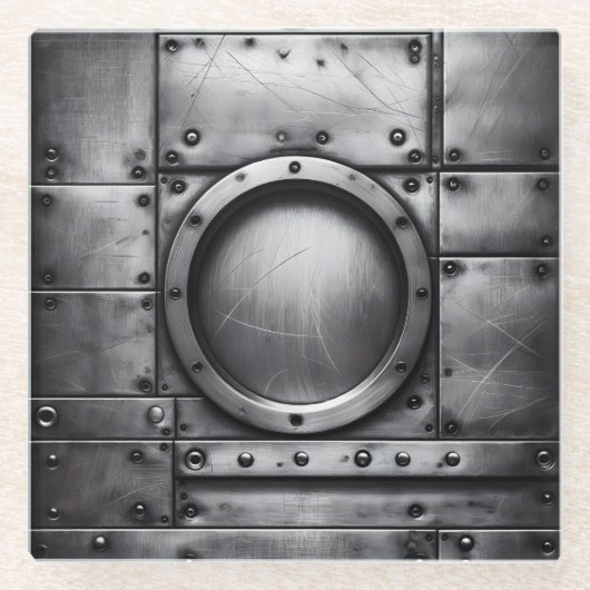 steel object glasuntersetzer (Vorderseite)