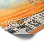 Steel Pier - Atlantic City Poster (Ecke)