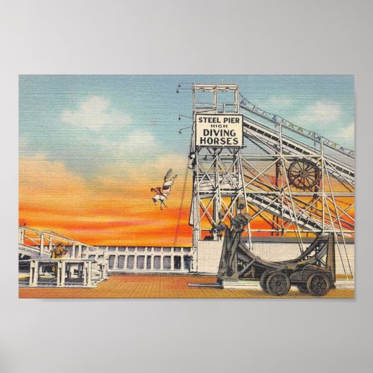 Steel Pier - Atlantic City Poster (Vorne)